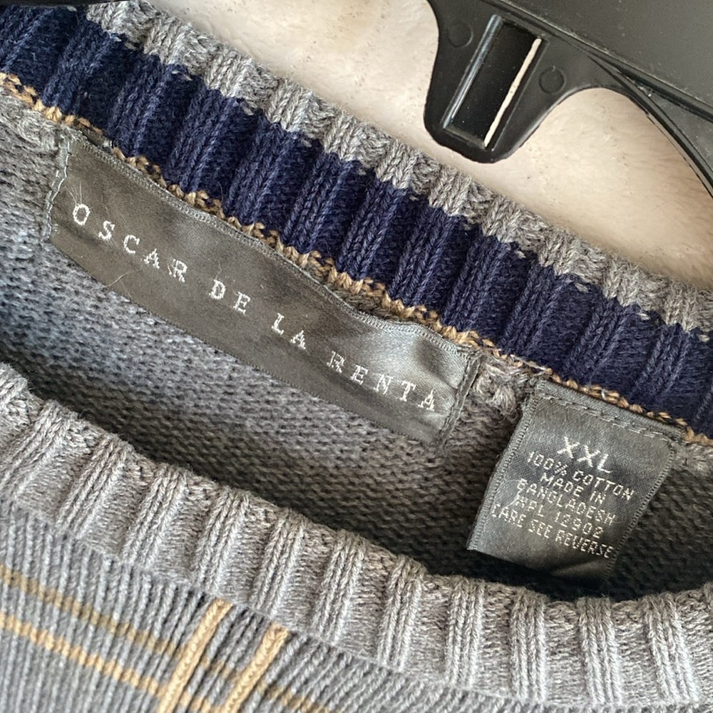 OSCAR DE LA RENTA men's sweater - Picture 4 of 6